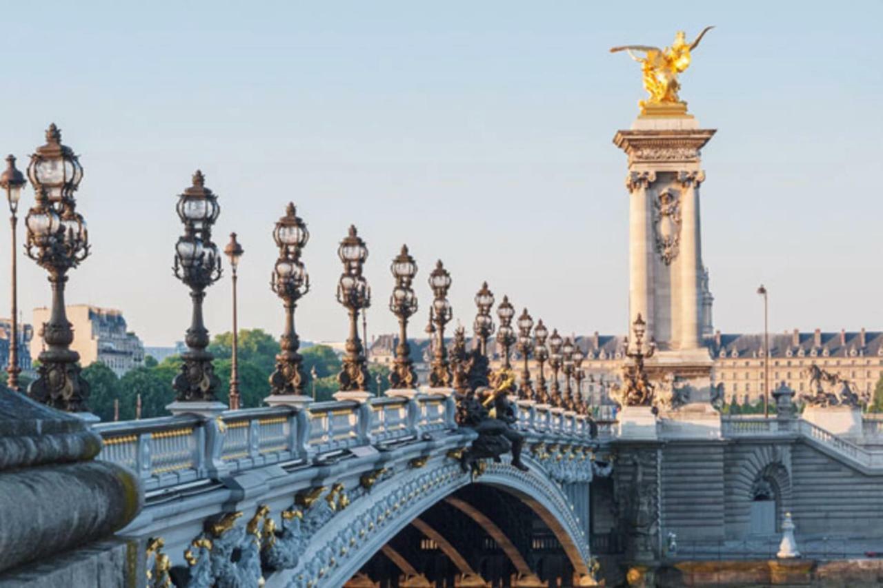Joie Paris Tour Eiffel - Rue Cler Apartment Luaran gambar