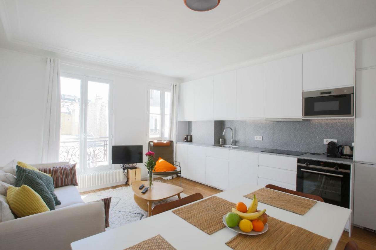 Joie Paris Tour Eiffel - Rue Cler Apartment Luaran gambar
