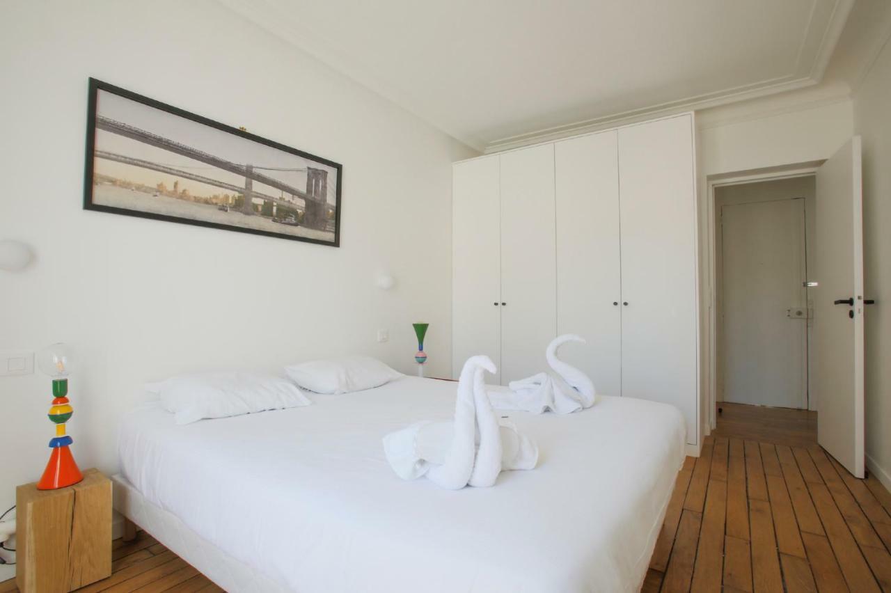 Joie Paris Tour Eiffel - Rue Cler Apartment Luaran gambar