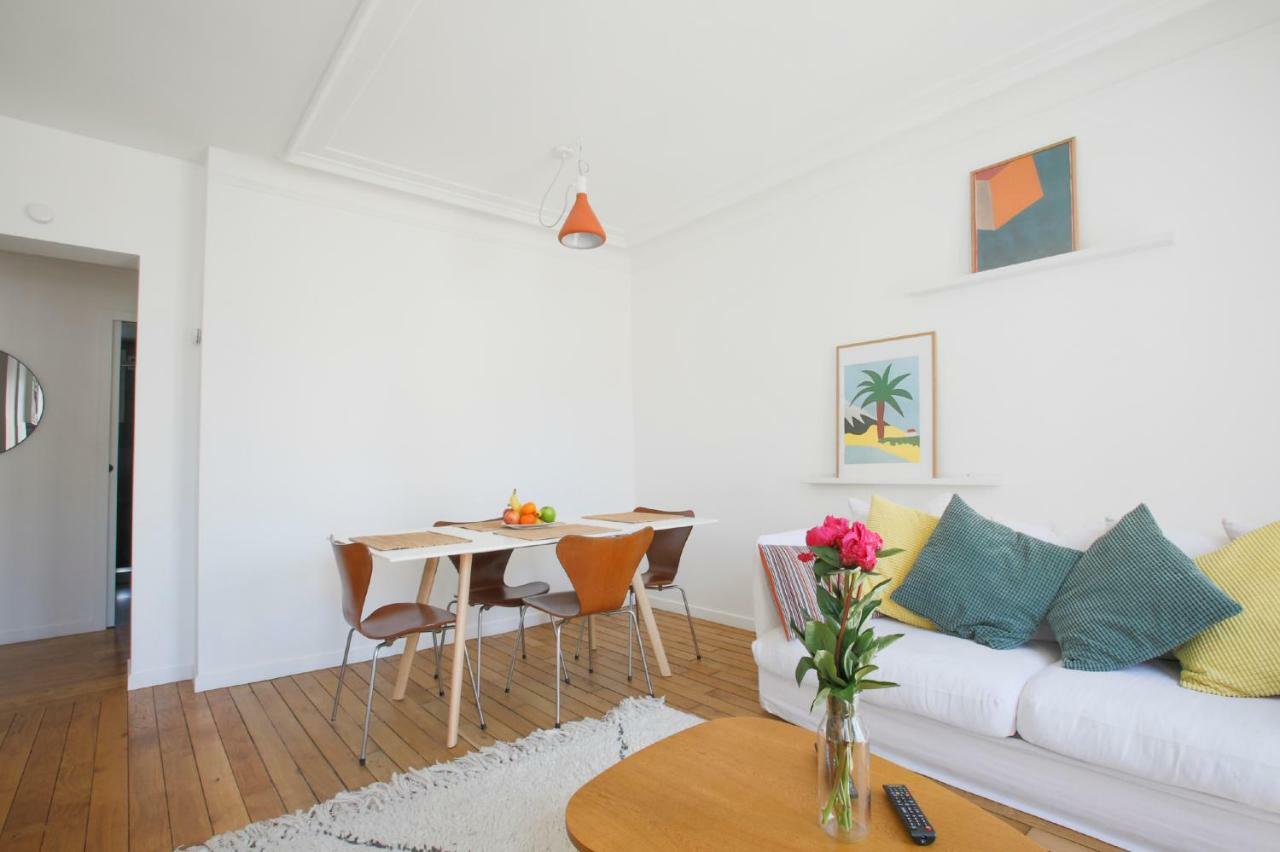Joie Paris Tour Eiffel - Rue Cler Apartment Luaran gambar